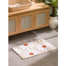 Lc Waikiki Yeni Sezon Çiçek Nakışlı Banyo Paspası 50X80 cm