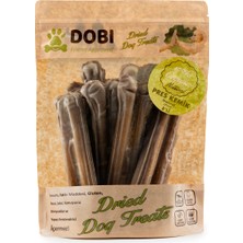 Dobi %100 Doğal Pres Kemik 8’li | Katkısız Uzun Süre Çiğneme Köpek Ödül Maması 21CM