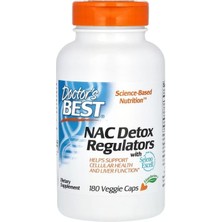 Doctor\'s Best , Na/c Detox Regulators, 180 Veggie Kapsül