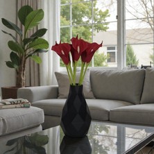 Geometrik Dekoratif Vazo – Modern Minimalist Tasarım