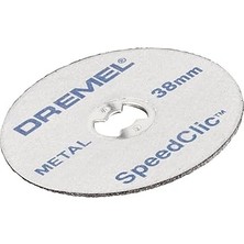 SHC4200 Dremel SC456 Ez Speedclic Metal Kesme Diski, 38 Mm, 5'li