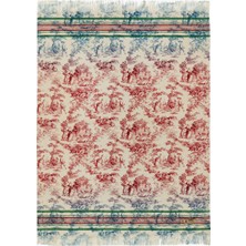 The House Of Lyria Zacinto Saçaklı Keten, Jakarlı Üst Segment Italyan Tasarımı Battaniye