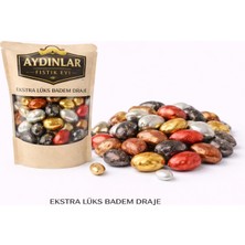 Aydınlar Fıstık Evi Ekstra Lüks Badem Draje 250GR - Doğal Kurutulmuş Bitkisel Ürün
