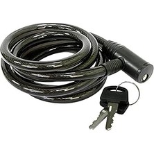 SHC4200 Rolson Bicycle Coil Lock, 12 x 2000 Mm, Key Lock, 1 Piece, Modern, Nylon/a, Pvc