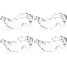 SHC4200 Bolivia's Güvenlik Gözlüğü Seti, 4 Adet Anti-Fog Özellikli Profesyonel Koruyucu Gözlük, Yüksek Darb