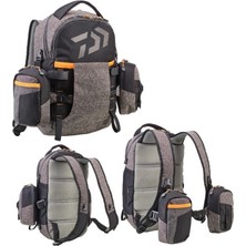 Daiwa Gri Turuncu Balıkçı Sırt Çantası