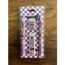 Gülümse Gel My Melody Kuromi Kırtasiye Seti Silgi Uçlu Kalem Okul Set Defter