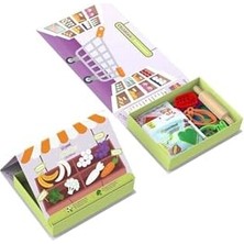 Süpermarket Sahneli Oyun Hamuru Kutusu