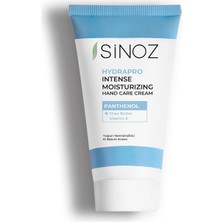 Sinoz Yoğun Nemlendirici El Bakım Kremi 50 ml Shea Yağı ve Vitamin E İçeren Derinlemesine Nemlendirici
