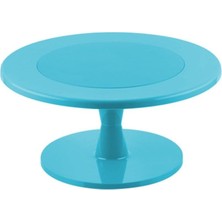 Silikomart Hula Up Mavi Tek Katlı Pasta Sunum Standı
