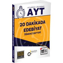 Dakika Yayıncılık - 20 Dakikada Ayt Edebiyat Öğrenci Defteri
