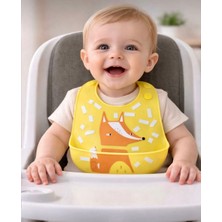 Kitchen Pembelia Silikon Bebek Mama Önlüğü Çocuk Mama Önlük Leke Tutmaz Yıkanabilir