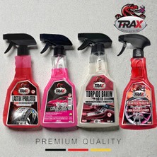 Aracınız Için En Iyisi T-Rax4'lü Set Lastik Parlatıcı + Demir Tozu Temizleyici + Torpido Sütü + Hızlı Cila 500 ml