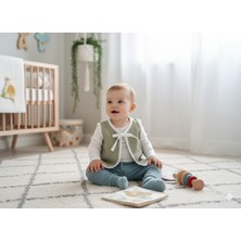 Pure Baby Natura %100 Pamuk 4 Kat Müslin Kumaş Yelek