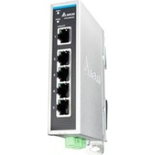 DVS-005R00 Delta Dvs Serisi Dın Ray, Duvar Ethernet Anahtarı, 5 RJ45 Port, 1000MBIT/