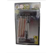 Topuz Motor Tubeless Dubleks Lastik Yama  Fitil Atma Seti Araba Motosiklet