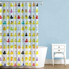 Splash Duckies Shower Curtain