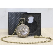 Özel Kutulu At Büstü Köstekli Saat ALK2611 FLZR-RS34