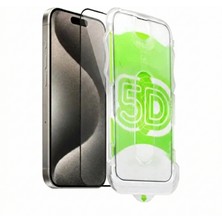 Trendpix iPhone 16 (Magicbox) Kolay Uygulama Aparatı Ekran Koruyucu Kırılmaz Cam Ekran Koruyucu