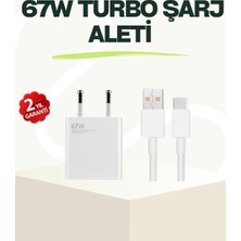 67 Watt Güçlü Çift Turbo Şarj Aleti iPhone 13 14 15 Pro Max Uyumlu FZR-RST34