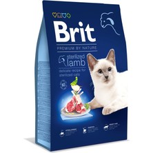 Hype Store Brit Premium By Nature Kısırlaştırılmış Kediler Için, Kuzu Etli Kuru Mama, 8 kg
