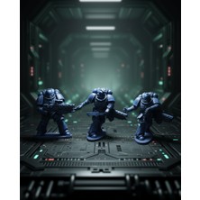 Keon Creation Warhammer 40K 3’lü Midi Boy Figür Seti