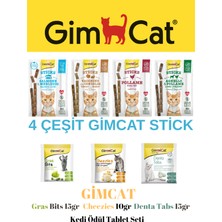 Gimcat Ödül Stick 4 Çeşitgimcat Tabs 3 Çeşit Ödül Seti