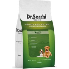 Hype Store Dr.sacchi Premium Düşük Tahıllı Kuzu Etli Yetişkin Köpek Maması 2 kg