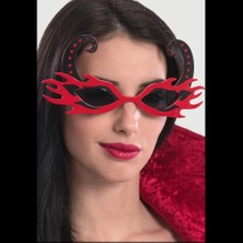 Nevamel Kırmızı Alevli Parti Gözlüğü