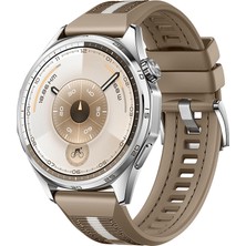 Dexmon Huawei Watch Gt2 GT2E Gt3 Gt4 Gt 5 Gt 6 Pro Se Elite 46MM Uyumlu 22MM Kompozit Dokuma Desenli Kordon
