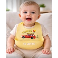 Kitchen Pembelia Silikon Bebek Mama Önlüğü Çocuk Mama Önlük Leke Tutmaz Yıkanabilir