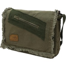 Hype Store Old Cotton Cargo 7136 Vintage Günlük Omuz Postacı Kanvas Okul 14 Inch Laptop Çantası