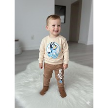 Vovido Kids Bluey Baskılı Alt Üst Takım 2’li