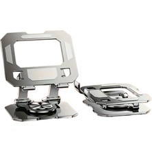 Hype Store Mcstorey Taşınabilir Alüminyum Tablet Standı – 360° Ayarlanabilir, Katlanabilir ve Ergonomik Tablet