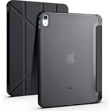 Hype Store Babilden iPad ile Uyumlu Kalem Bölmeli Trifolding Cover Tablet Kılıf Katlanabilir Standlı Otomatik U