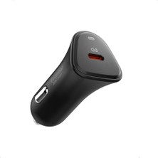 Hype Store 30W Usb-C Araç Içi Hızlı Şarj Aleti Pps Desteği Akım Korumalı Güç Adaptörü Çakmaklık Iphone, Android