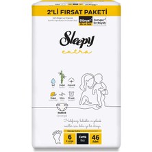 Hype Store Extra Günlük Aktivite 2'li Fırsat Paketi Bebek Bezi 6 Numara Xlarge 46 Adet