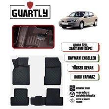 Guartly Renault Laguna 2 (2002-2007) Uyumlu Araca Özel Premium 4d Havuzlu Paspas Takımı