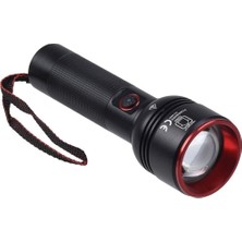 Ennalbur Powerdeks PD6900 2000 Lümen Zoomlu Şarjlı El Feneri