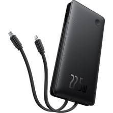 Hype Store Baseus Airpow Lite Power Bank 10000MAH 22.5W Dual-Cable Cosmic Black