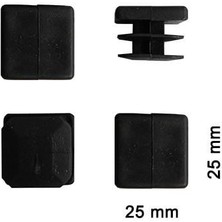 Kare Profil Iç Tapa 25X25 mm 4 Adet