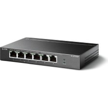 Tp-Lınk TL-SF1006P, 6 Port, Megabit, 4 Port Poe 67W, Yönetilemez, Metal Kasalı Switch