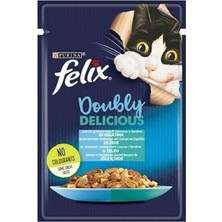 Hype Store Felix Çifte Lezzet Somon & Sardalya Kedi Yaş Mama 85 gr