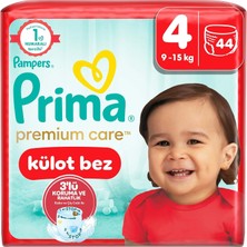 Hype Store Premium Care Külot Bebek Bezi 4 Numara 44 Adet Maxi Ikiz Paket