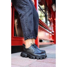 CH093  Fst Castle Erkek Ayakkabı Sıyah