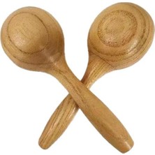Hype Store Orf-Sp-25 Örf Aletleri Gerçek Ağaç Marakas Kaliteli Maracas 2 Adet (Çift)