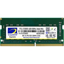 4 GB Ddr4 2666MHZ Twınmos 1.2V CL19 Nb MDD44GB2666N