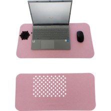 Hype Store Fıgıza Keçe Masa Üstü Mouse Pad ve Bilgisayar Düzenleyici 70X32 cm – Antibakteriyel Mat, Doğal Keçe