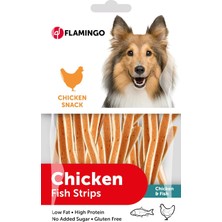 Hype Store Flamingo Tavuk ve Balık Etli Glutensiz Çubuk Köpek Ödül Maması 85 gr