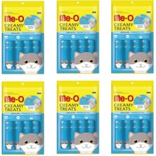 Hype Store Me-O Creamy Treats Tavuk ve Ciğerli Kedi Ödül Maması 15 gr x 4 (6 Adet)